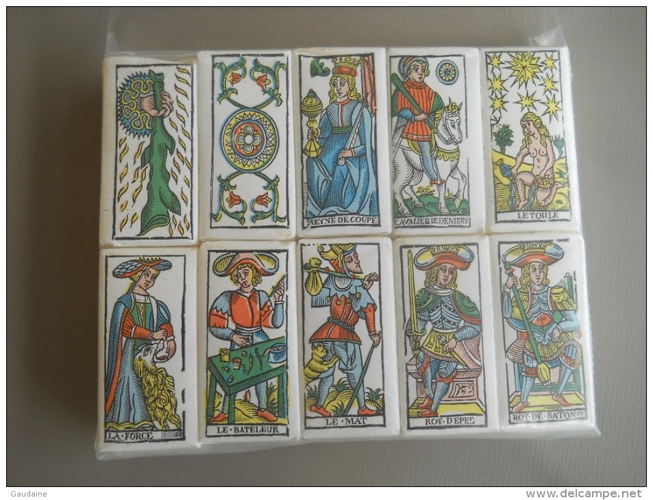 SUCRE - SERIE COMPLETE - LE TAROT DE MARSEILLE - BEGHIN SAY - Zucker