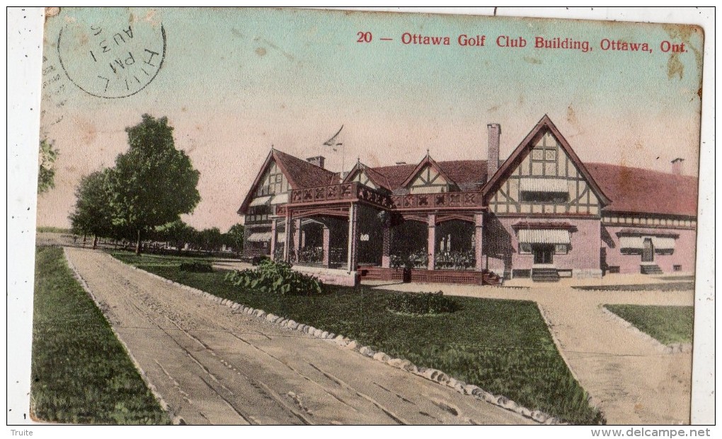 CANADA OTTAWA GOLF CLUB BUILDING OTTAWA ONT - Ottawa