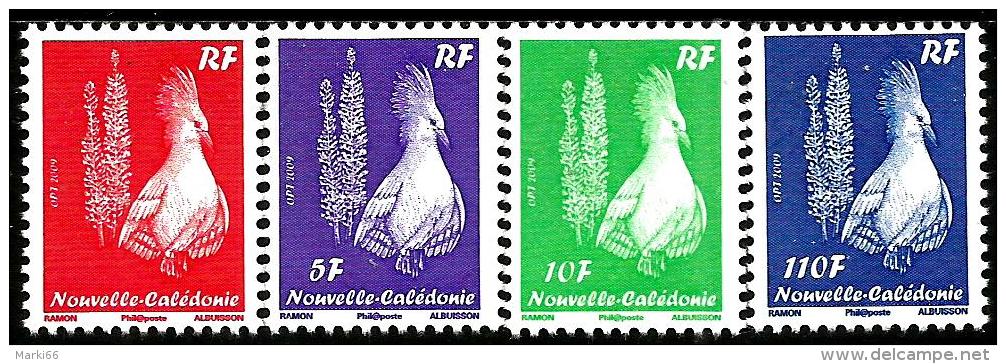 New Caledonia - 2009 - Cagou Bird And Caledonian Pine - Mint Definitive Stamp Set - Unused Stamps