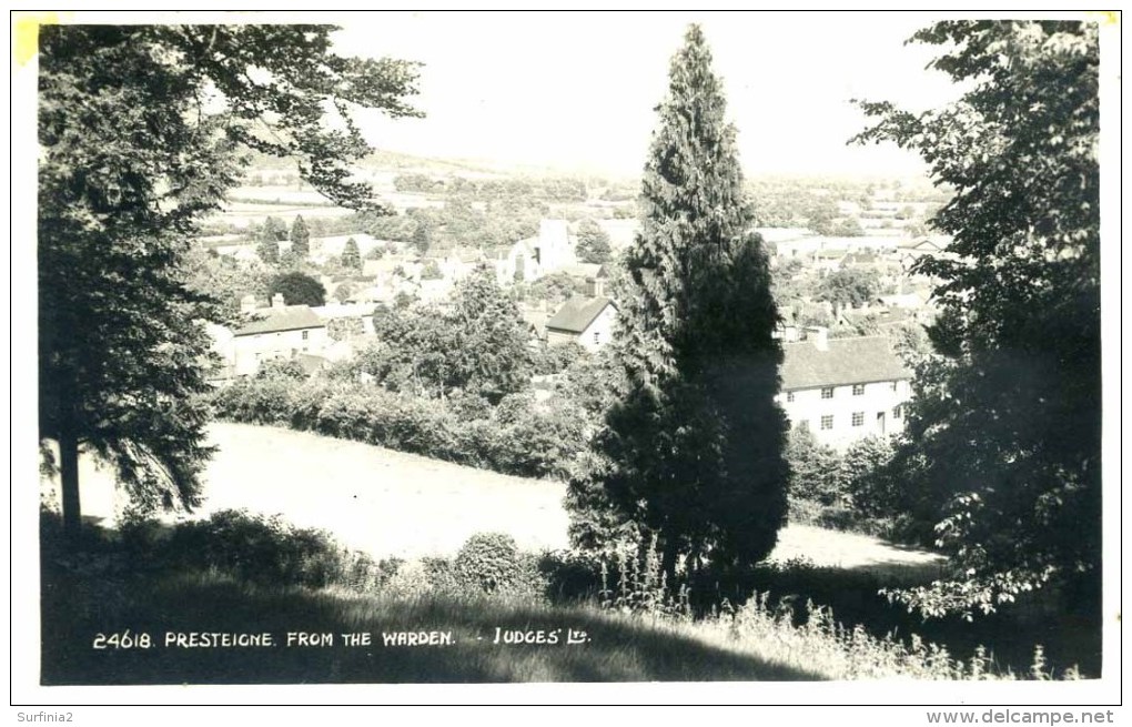 GWENT - PRESTEIGNE FROM THE WARDEN RP Pow69 - Radnorshire