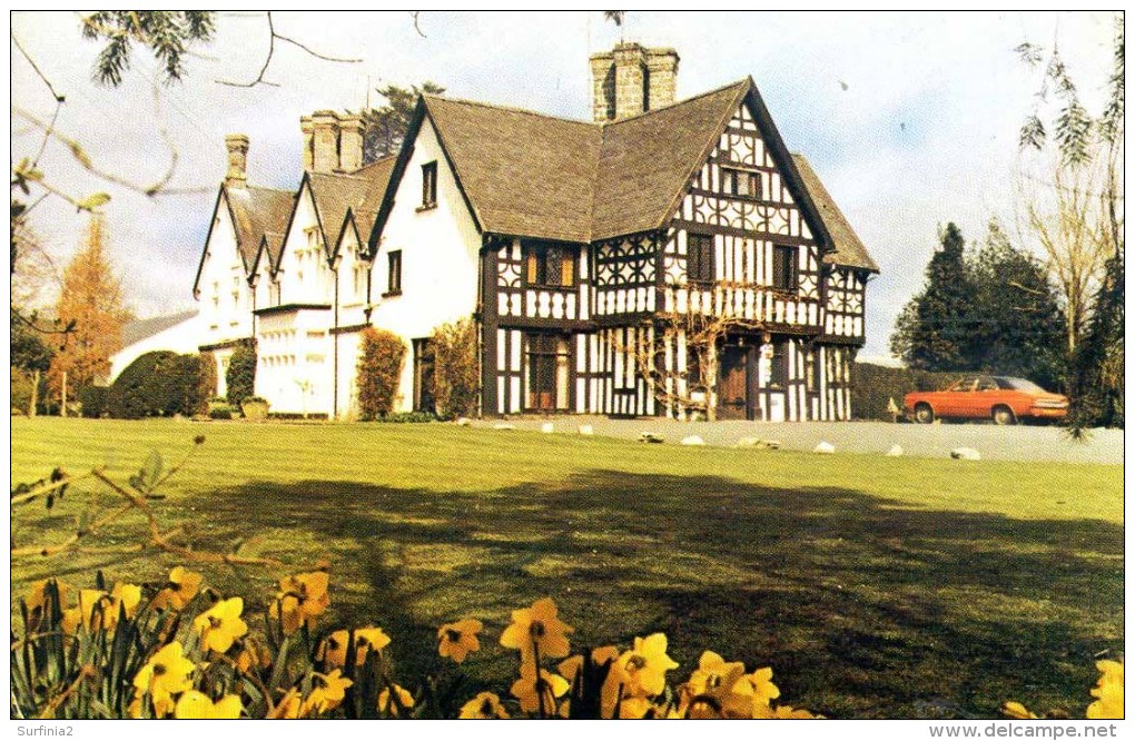 POWYS - CAERSWS - MAESMAWR HALL HOTEL Pow72 - Radnorshire