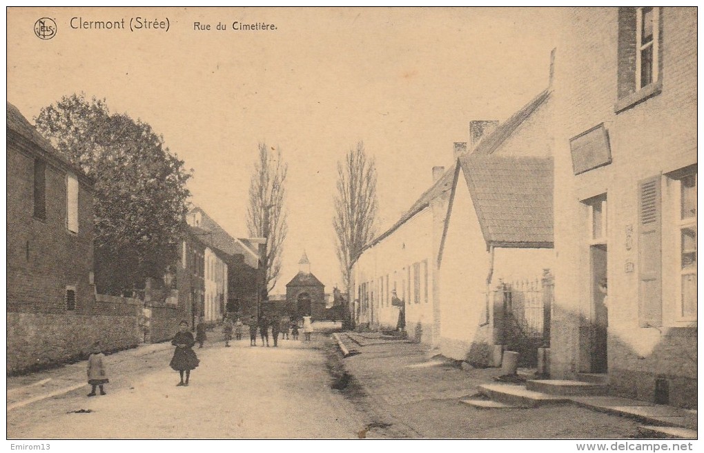 Clermont (Strée) Rue Du Cimetière Nels Enfants - Modave