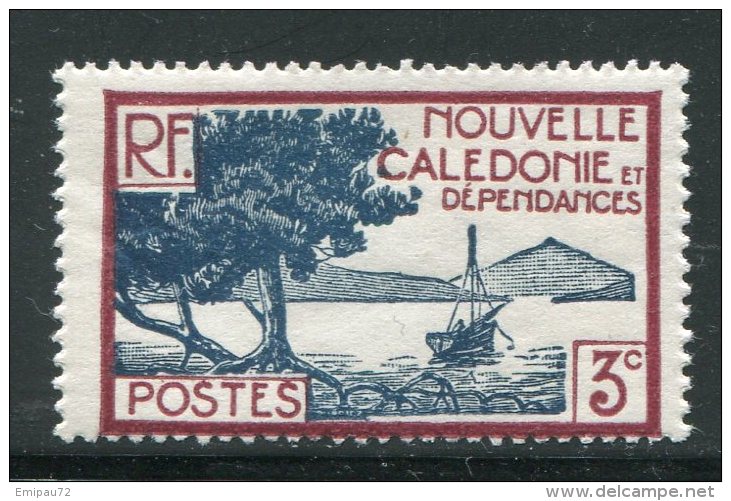 NOUVELLE CALEDONIE- Y&T N°180- Neuf Avec Charnière * - Ungebraucht