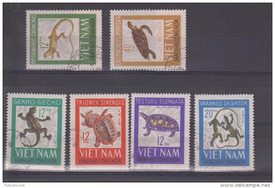 Viet Nam Du Nord YV 488/3 O 1965 Reptiles - Autres & Non Classés