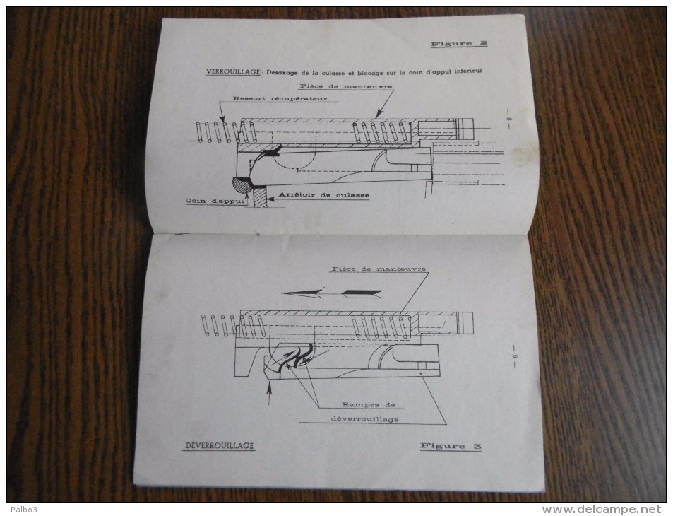 Manuel Du Fusil Semi Automatique 49  49/56 Daté 1959 - Armas De Colección