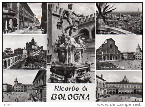 Emilia - Romagna - RICORDO DI BOLOGNA - Vedutine - - Bologna