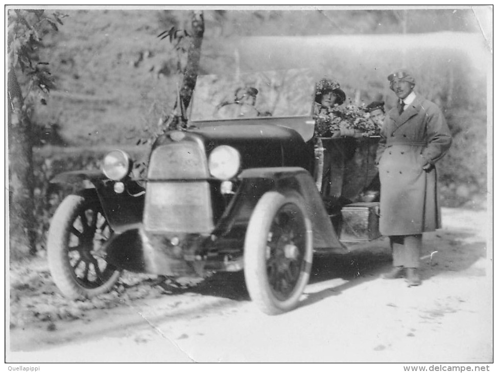 04108 "AUTO TORPEDO ANNO '20 XX SECOLO" ANIMATA, FOTOGRAFIA ORIGINALE - Automobili