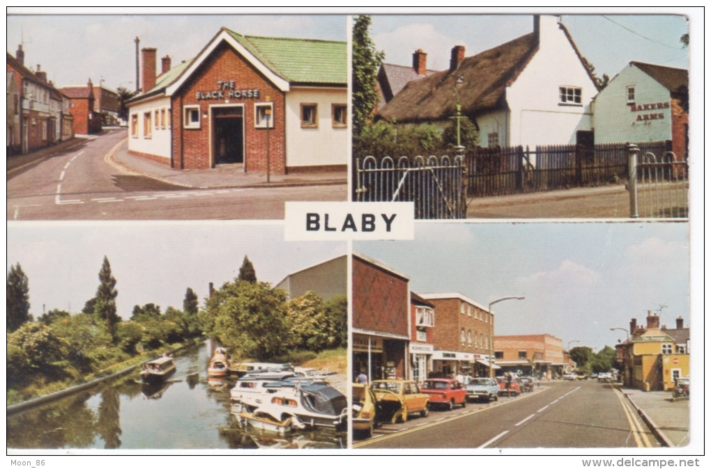 Angleterre -  Village De BLABY  Vieilles Automobiles - Leicester