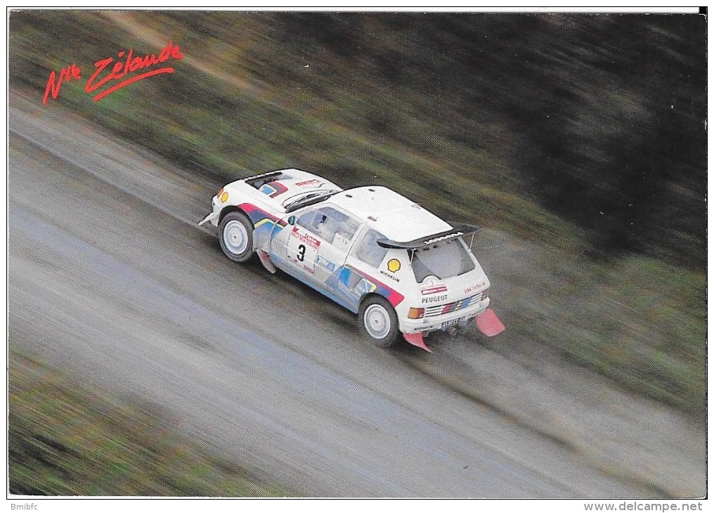 NOUVELLE-ZELANDE : 1.205 Turbo 16 - J.KANKKUNEN /J. PIRONEN - Rallyes