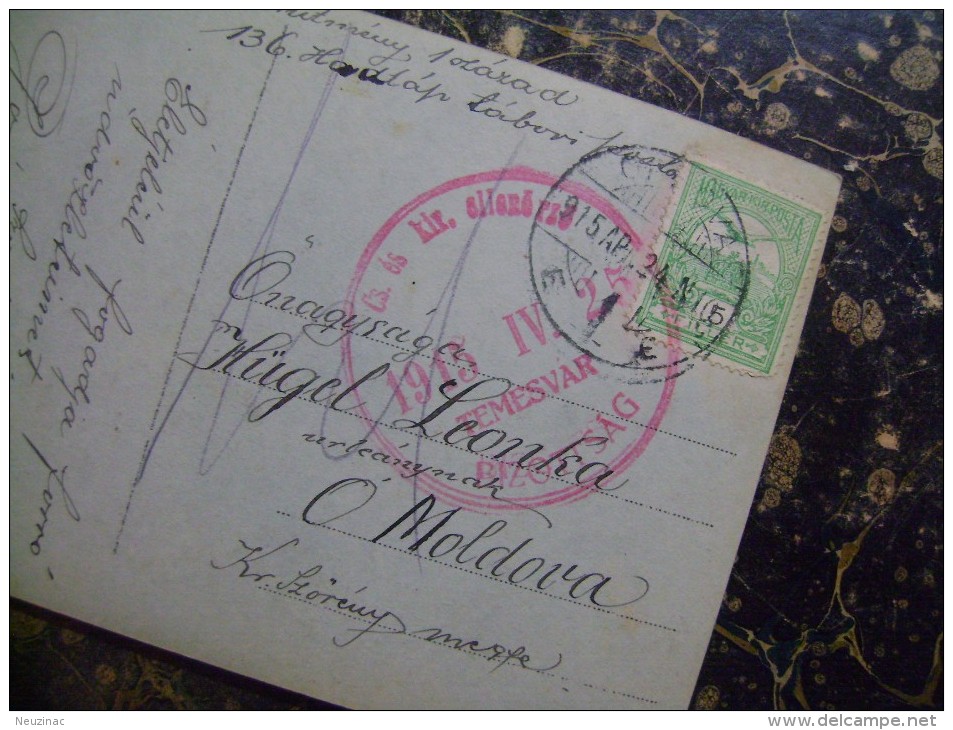Hungary-Temesvar-Temisvar-1915   (3427) - Lettres & Documents