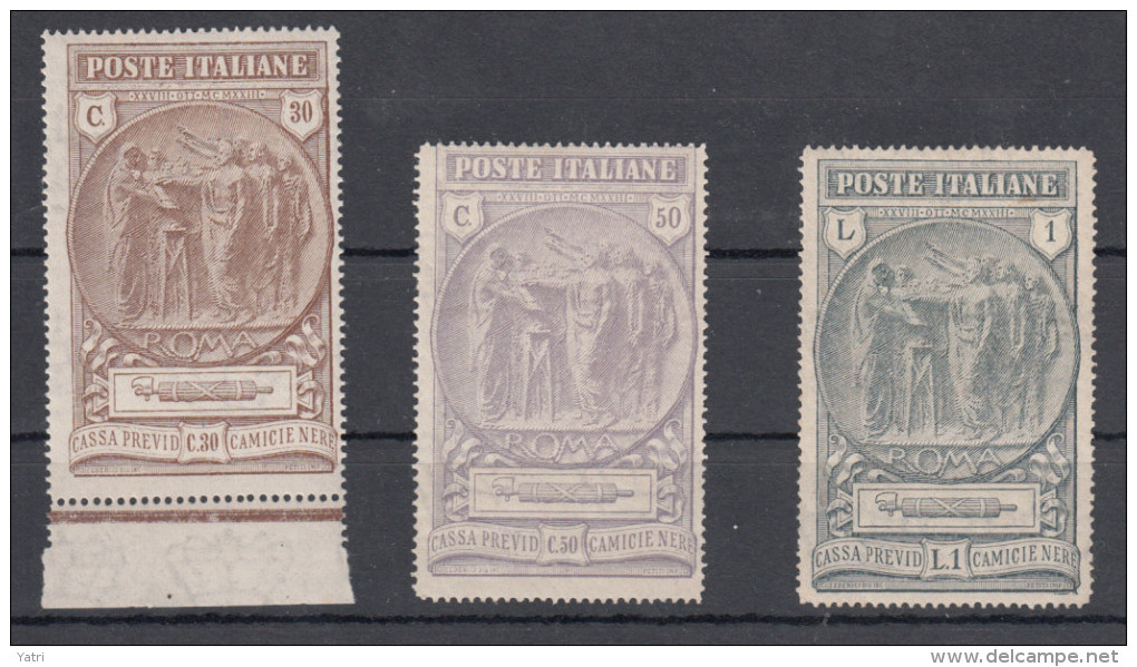 Regno D'Italia - 1923 - Pro Cassa Prev. Camicie Nere Buona Centr. ** MNH - Ongebruikt