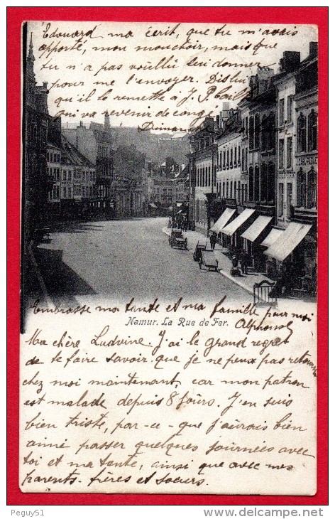 Namur. La Rue De Fer. 1905 - Namur