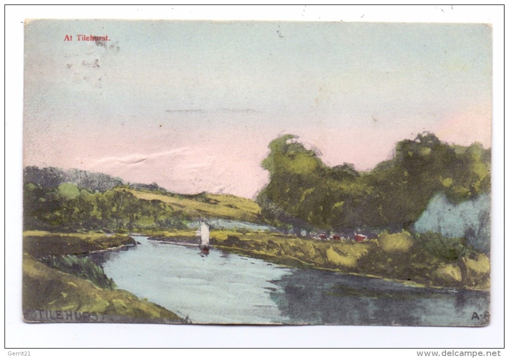 UK - ENGLAND - BERKSHIRE - READING-TILEHURST, River, 1905 - Reading
