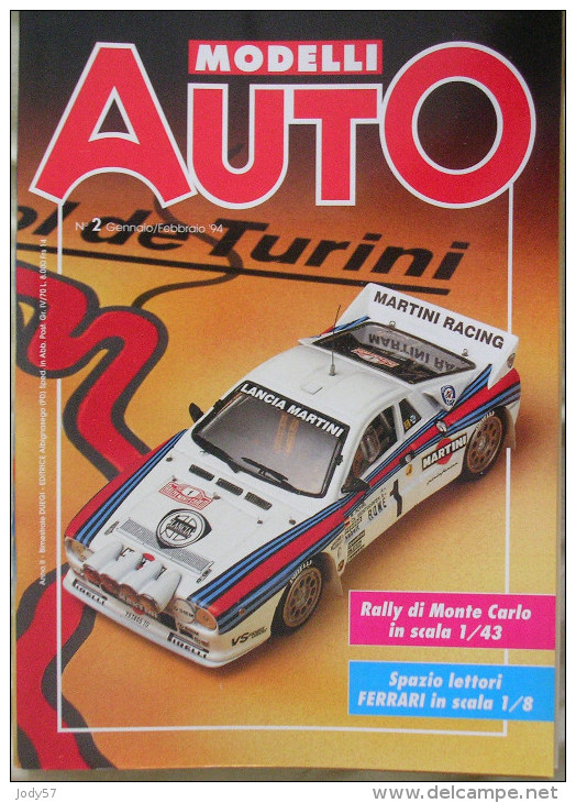 MODELLI AUTO - N.2 - GENNAIO/FEBBRAIO 1994 - Magazines