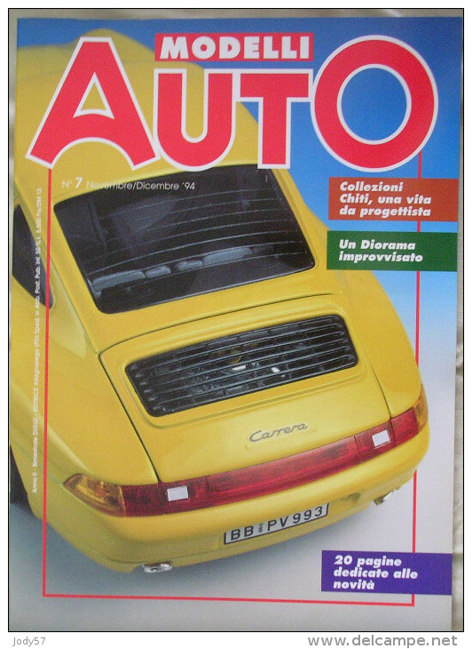 MODELLI AUTO - N.7 - NOVEMBRE/DICEMBRE 1994 - Magazines