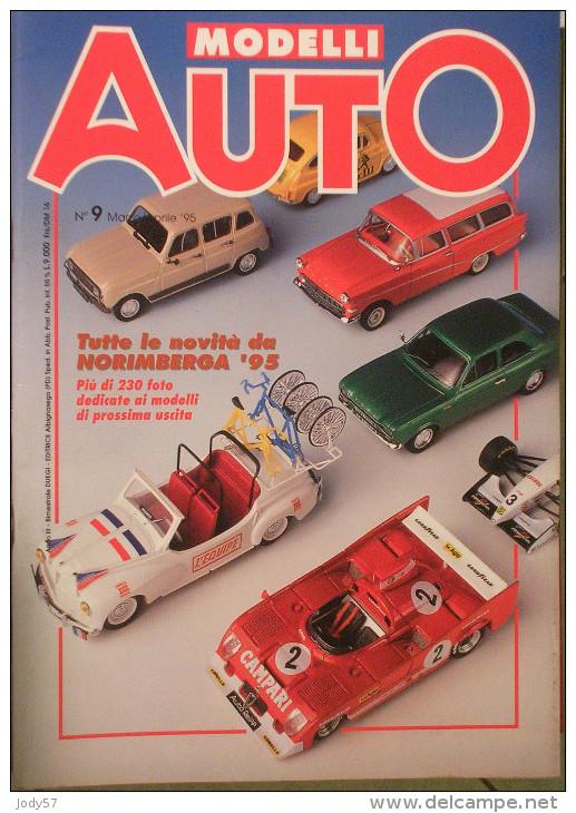 MODELLI AUTO - N.9 - Marzo/Aprile 1995 - Zeitschriften