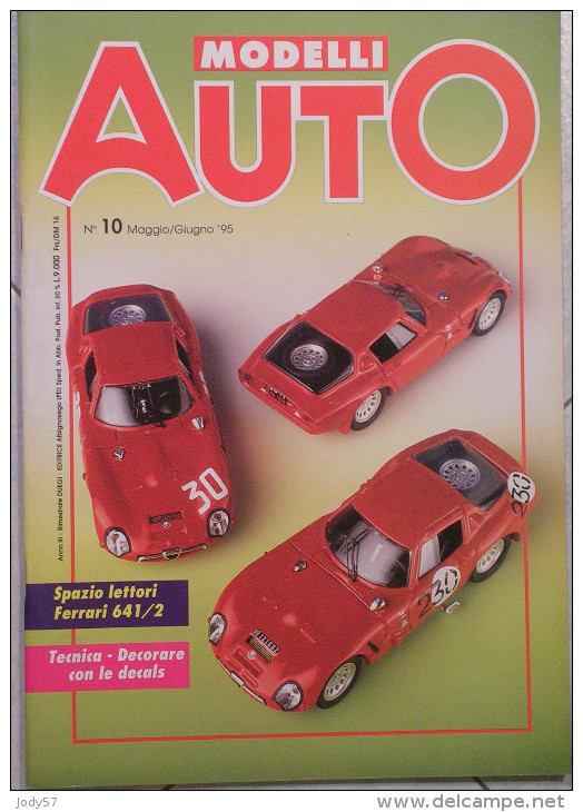 MODELLI AUTO - N.10 - MAGGIO/GIUGNO 1995 - Revues