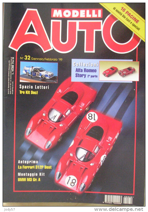 MODELLI AUTO - N.32 - GENNAIO/FEBBRAIO 1999 - Zeitschriften