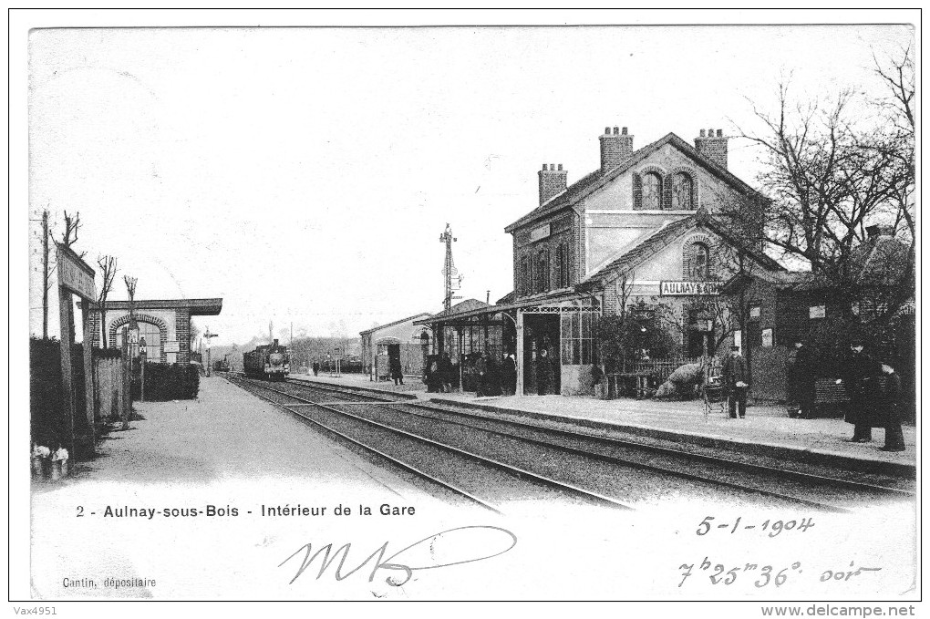 AULNAY SOUS BOIS INTERIEUR DE LA GARE - Aulnay Sous Bois