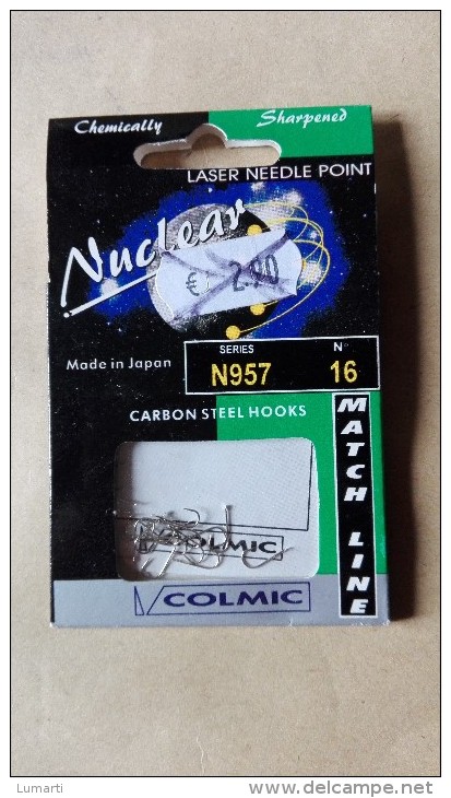 Materiel Article De Peche Neuf  - Hamecon N°16  Nuclear Hooks N°957  Colmic - Pêche