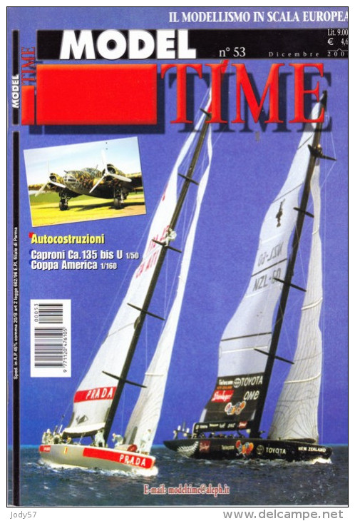 MODEL TIME - N.53 - DICEMBRE 2000 - COPPA AMERICA - Riviste