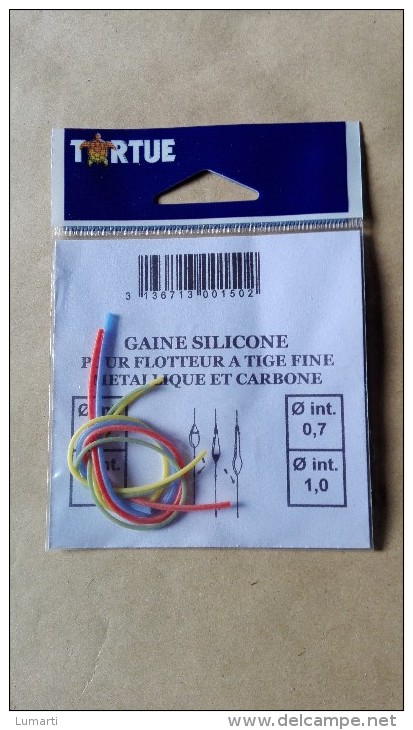 Materiel Article De Peche Neuf  - Tortue  - Gaine Silicone Pour Flotteur A Tige Fine Metallique Et Carbone - Fishing