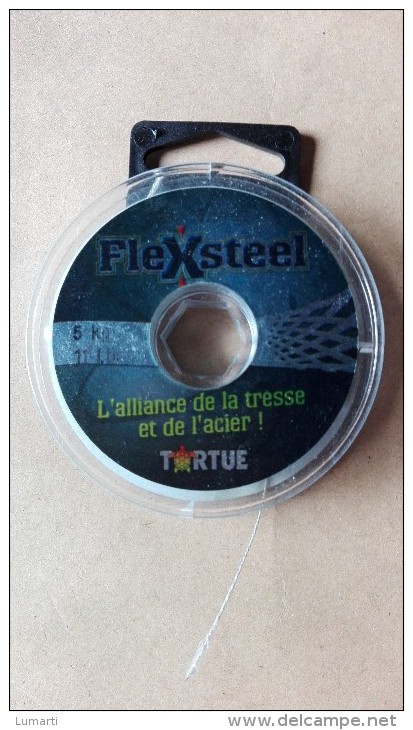 Materiel Article De Peche Neuf  - Tortue - Flexsteel - L'alliance De La Tresse Et De L'acier - Taille:  5 Kg - Pesca