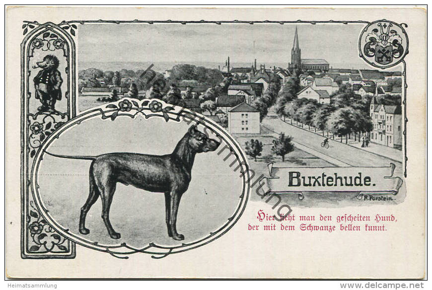 Buxtehude - Künstlerkarte R. Porstein - Verlag C. Hausmann Buxtehude - Buxtehude