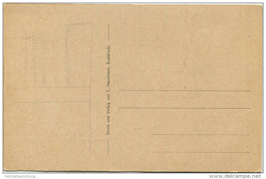 Buxtehude - Künstlerkarte R. Porstein - Verlag C. Hausmann Buxtehude - Buxtehude