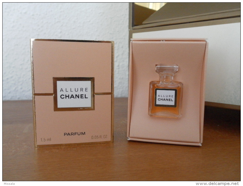 ACHAT IMMEDIAT;;;;MINIATURE ALLURE DE CHANEL 1,5 ML PARFUM - Miniatures Femmes (avec Boite)