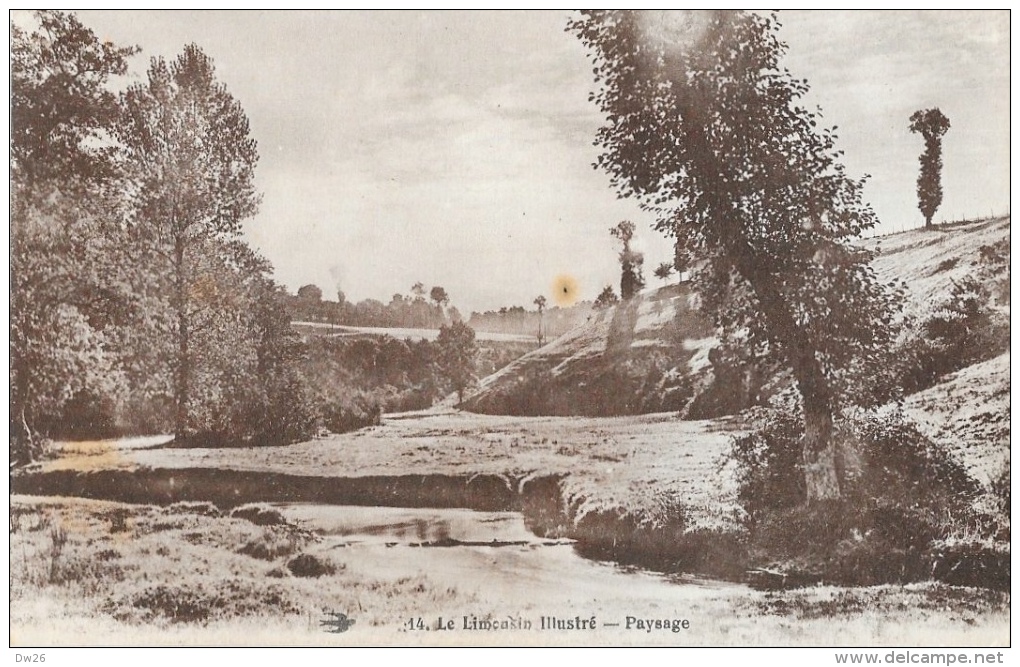 Le Limousin Illustré - Paysage - Carte L'Hirondelle N°14 Non Circulée - Limousin