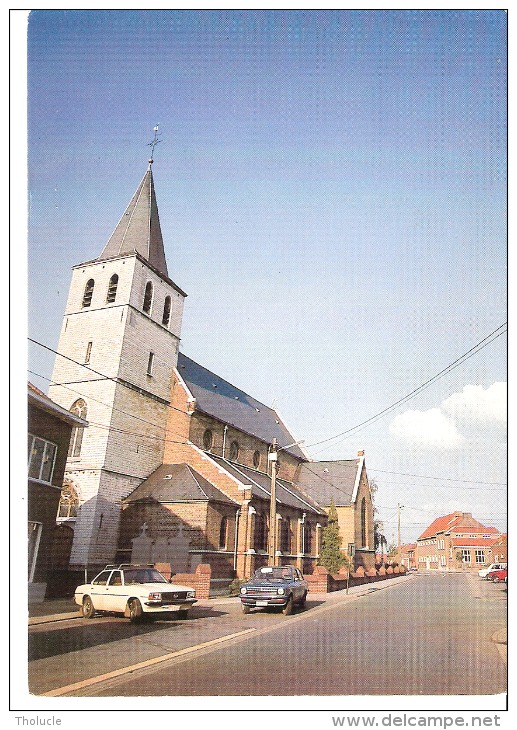 Holsbeek (Leuven-Vlaams Brabant)-De Kerk-L'Eglise-Vintage Cars-Opel-Ascona-Kadett-Edit. Huis Van Dam ,Nobelberg-Holsbeek - Holsbeek