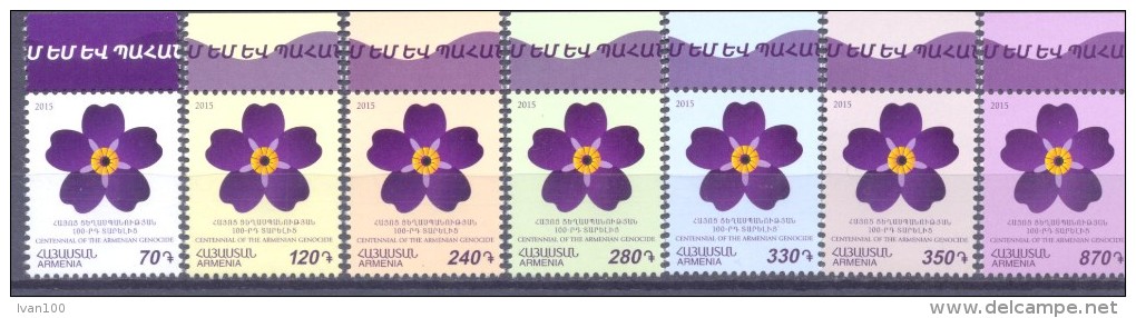 2015. Armenia, 100y Of Armenian Genozide, 7v, Mint/** - Armenien