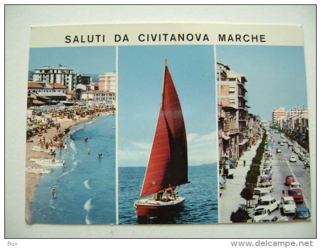 SALUTI  DA  CIVITANOVA MARCHE  NON VIAGGIATA COME DA FOTO ITALY ITALIE - Macerata