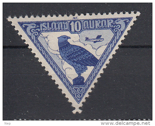 IJSLAND - Michel - 1930 - Nr 140 - MH* - Poste Aérienne