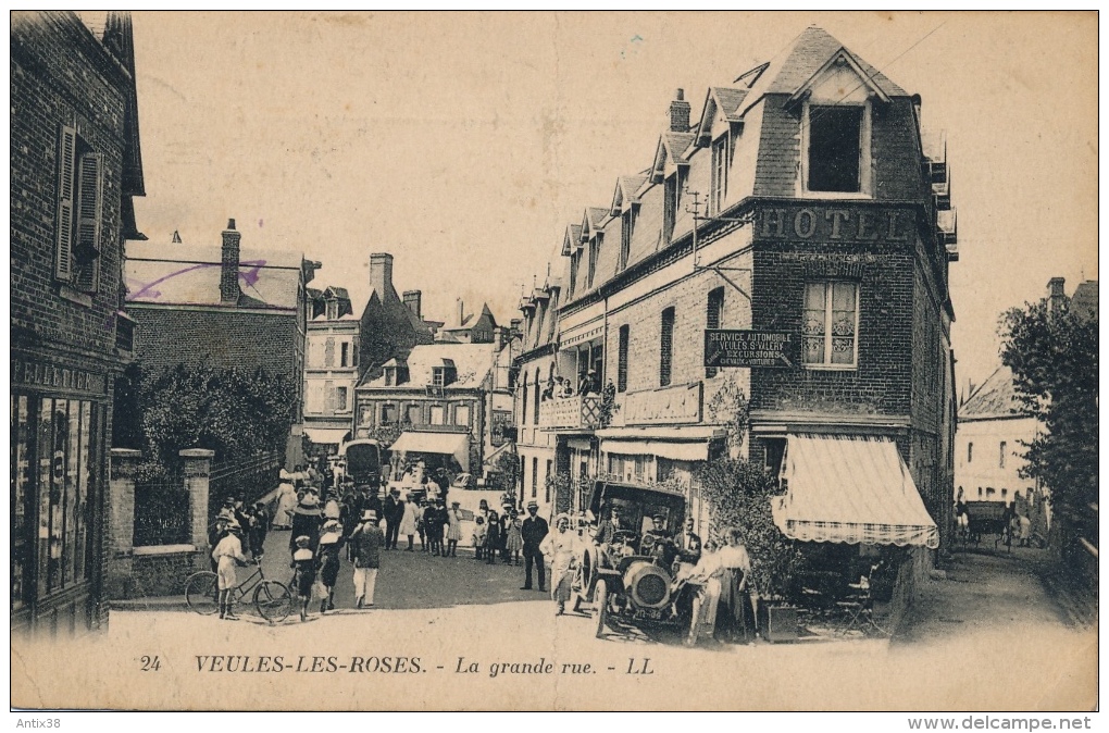 76 - VEULES-LES-ROSES - Seine-Maritime - La Grande Rue - Veules Les Roses