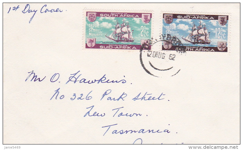 South Africa 1962 Settlers Monument FDC - FDC