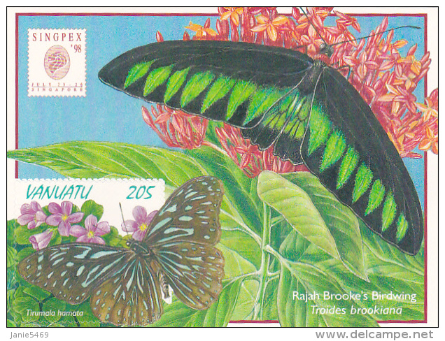 Vanuatu 1998 Singpex Miniature Sheet - Vanuatu (1980-...)