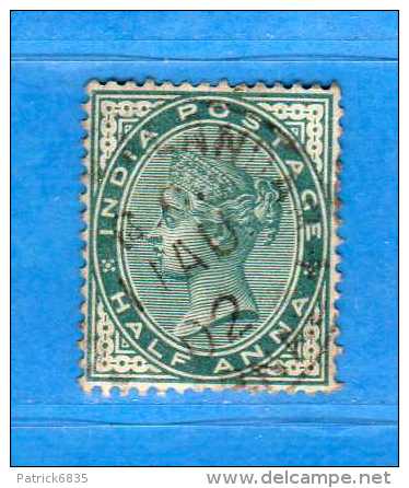 INDIA °- 1882-88 - ,  Yvert, 33   .  Vedi Descrizione. - 1852 Provincie Sind