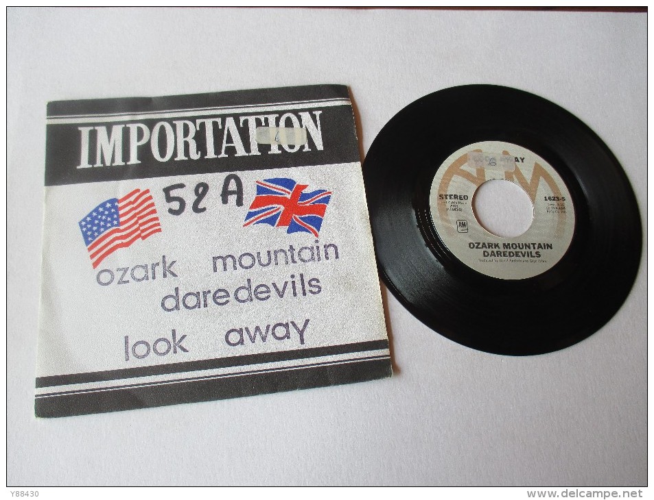 OZARK MOUNTAIN DAREDEVILS --  LOOK AWAY  &  IT PROBABLY ALWAYS WILL  -- Importation Lido Musique à Paris.-2 Photos - Disco, Pop