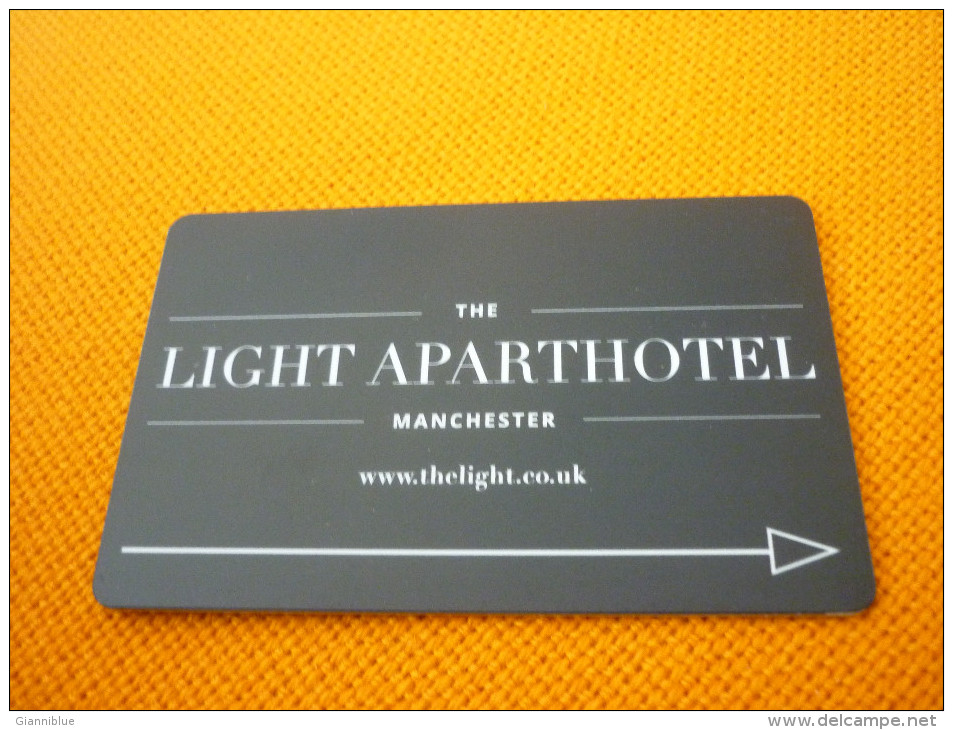 U.K. United Kingdom Manchester The Light Aparthotel Hotel Room Key Card - Grèce