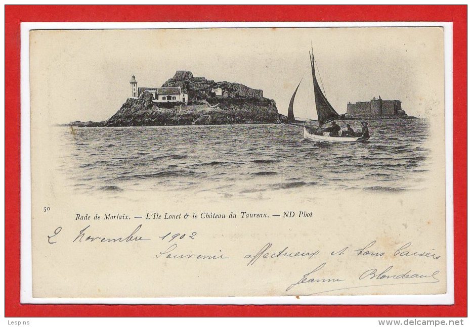 29 - ILE DE LOUET --  Et Le Chateau Du Taureau - N° 50 - Autres & Non Classés