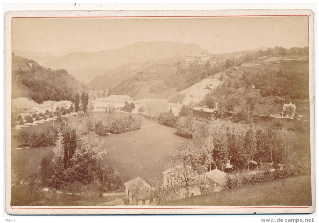 URIAGE, Isère - Photo Cabinet Contrecollée Sur Carton Fort - Antiche (ante 1900)