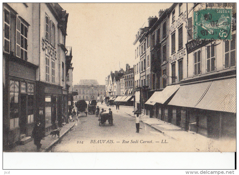 60- Beauvais  Rue Sadi Carnot - Beauvais