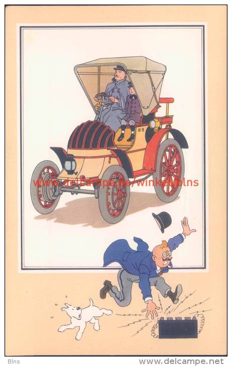 Electrische Porsche-Lohner 1898 Prent Kuifje Zien En Weten - Tintin