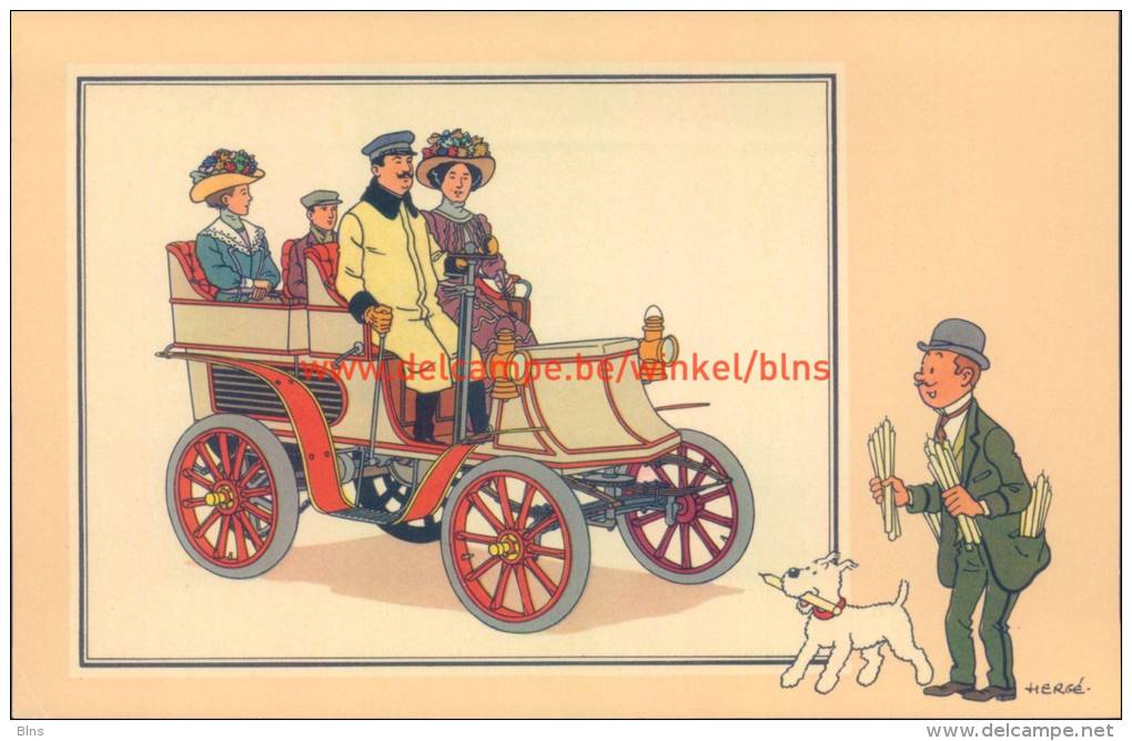 Delahaye 1899 Prent Kuifje Zien En Weten - Tintin