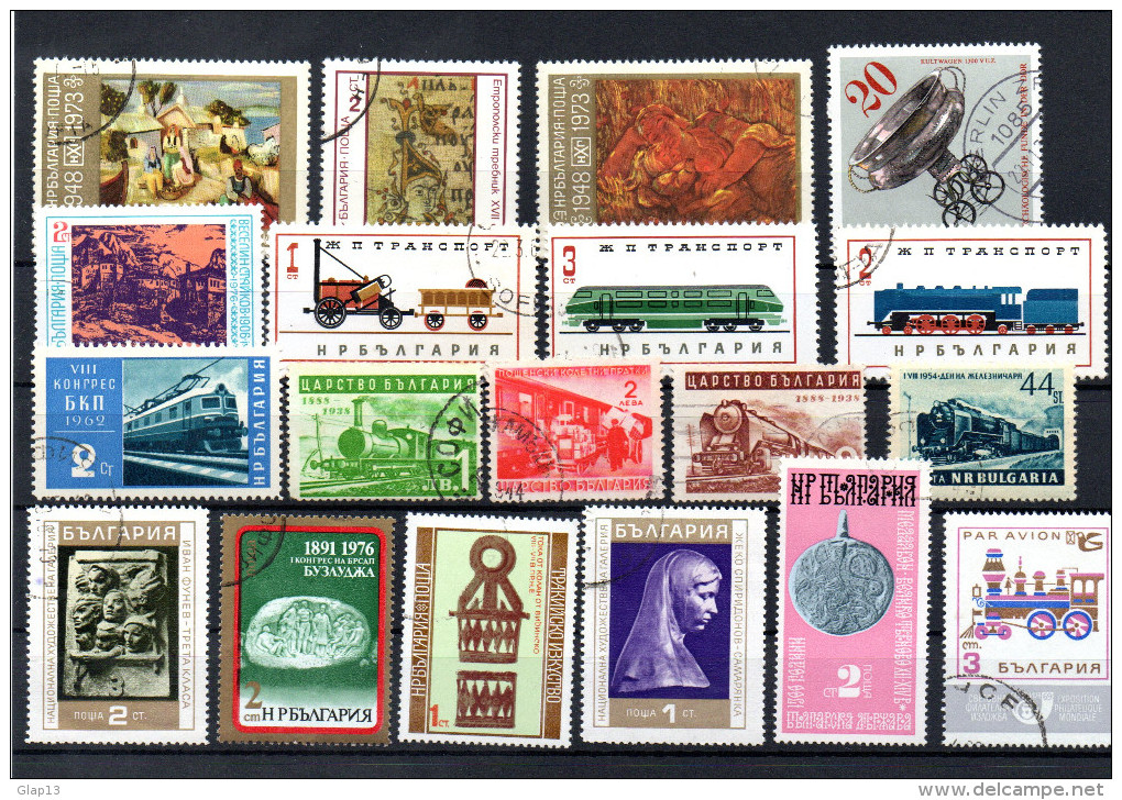 LOT D'OBLITERES DE BULGARIE - Collections, Lots & Series