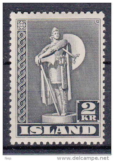 IJSLAND - Michel - 1939 - Nr 214C - MH* - Neufs