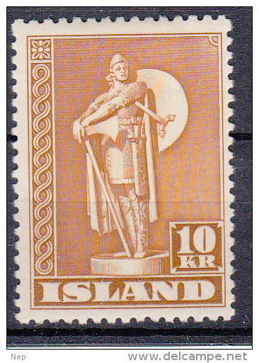 IJSLAND - Michel - 1945 - Nr 240C - MH* - Ungebraucht