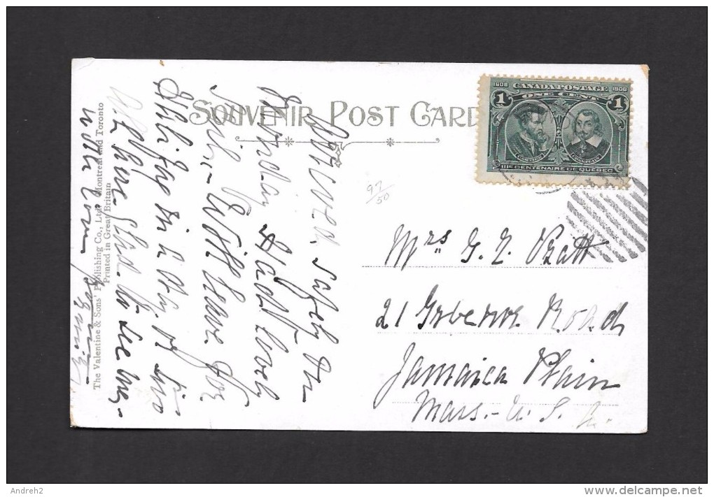 YARMOUTH - NOVA SCOTIA - THE SENTINEL NEAR YARMOUTH LIGHT - BATEAUX - SHIPS - WONDERFUL STAMP WITH A GOOD VALUE - Yarmouth